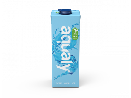 Aqualy agua en cartón 1 litro