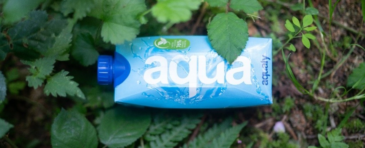 EL AGUA EN ENVASES DE CARTÓN, CONTRIBUYE CON LA REDUCCIÓN DE LA HUELLA DE CARBONO